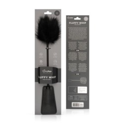 Zachte Kietelveer & Zweep in 1 - Zwart