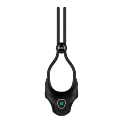 Forge säädettävä värisevä penisrengas, jossa on silmukan muoto