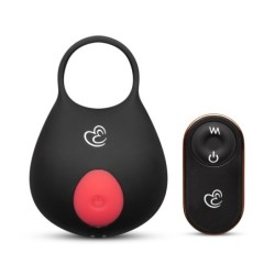 Anello Vibrante per Scroto e Pene - Nero