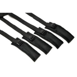 Sistema de Cama para Casais - Preto