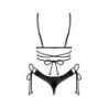 Cordellis - Conjunto Sexy Sem Bojo e com Entrepernas Abertas - Preto