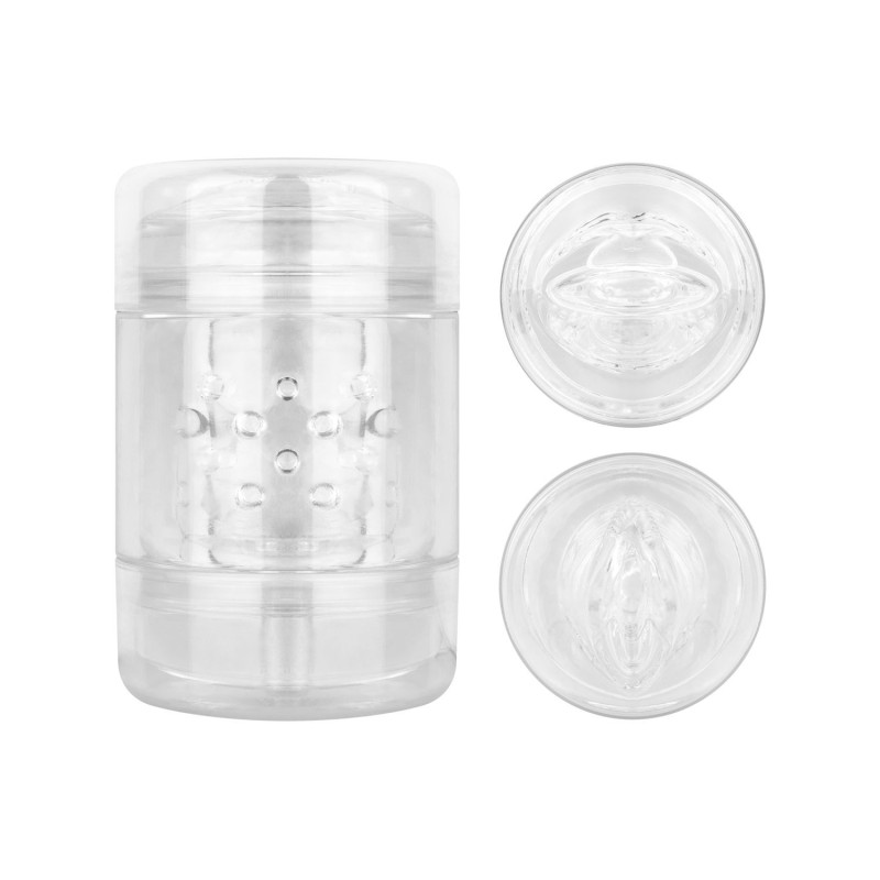 Dobbeltsidet onanihjælpemiddel (vagina - mund)