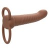 Maxx Dobbelt Penetrator Rillet 10 Vibrationer Mulat