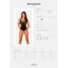 Donna Dream Body с отворено дъно - Черен XS/S