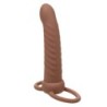 Maxx Dobbelt Penetrator Rillet 10 Vibrationer Mulat