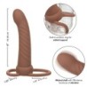 Maxx Dobbelt Penetrator Rillet 10 Vibrationer Mulat