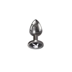 Playboy - Plug Anale in Alluminio Tux - Piccolo