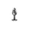 Playboy - Plug Anale in Alluminio Tux - Piccolo