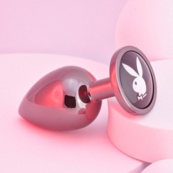 Playboy - Plug Anal en Aluminium Tux - Grand
