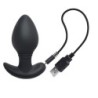 Playboy - Analinis kaištis Plug and Play - Juodas