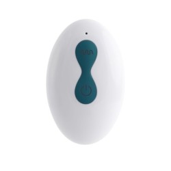 Playboy - Plug Anal avec Queue Rotative - Vert Turquoise