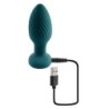 Playboy - Plug Anal avec Queue Rotative - Vert Turquoise