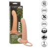 Maxx Dubbel Penetrator Räfflad 10 Vibrationer Natural