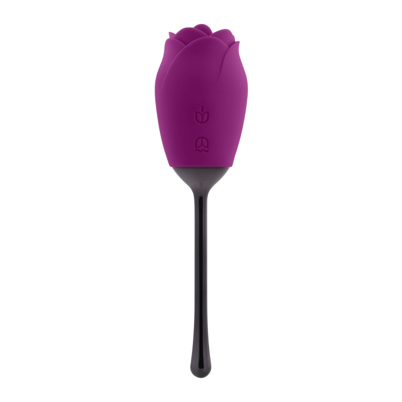 Playboy - Vibrador de pétala - Roxo/Preto