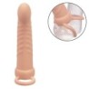 Maxx Dubbel Penetrator Räfflad 10 Vibrationer Natural