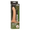 Maxx Dubbel Penetrator Räfflad 10 Vibrationer Natural
