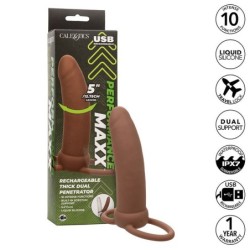 Maxx Doppio Penetratore Grosso 10 Vibrazioni Mulatto