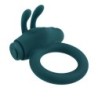 Playboy - varpos vibracinis žiedas Bunny Buzzer - žalsvai mėlynas