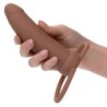 Maxx Podwójny Penetrator Gruby 10 Wibracji Mulat