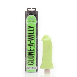 Kit Clone-A-Willy - Verde Che Si Illumina Al Buio
