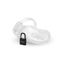 Keuschheitskäfig Lockdown Transparent - Klein