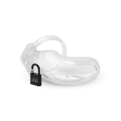 Gaiola de Castidade Lockdown Transparente - Média