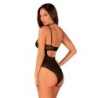 Body élégant noir XS/S