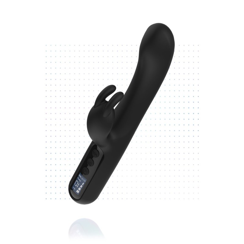 BLAQ - Digitaler Vibrator in Hasenform - Schwarz