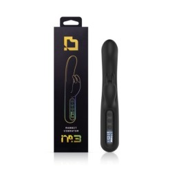 BLAQ - Digitaler Vibrator in Hasenform - Schwarz