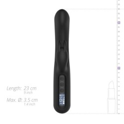 BLAQ - Digitaler Vibrator in Hasenform - Schwarz