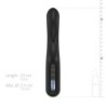 BLAQ - Digitaler Vibrator in Hasenform - Schwarz