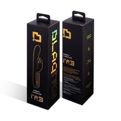 BLAQ - Digitálny zajačikový vibrátor - Čierny