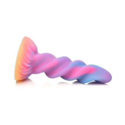 Pimeduses helendav Ükssarvik-dildo