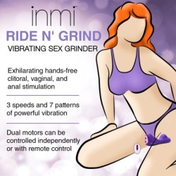 Vibrador Ride N' Grind con Control Remoto