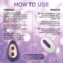 Vibrador Ride N' Grind com Controlo Remoto