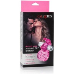 Micro Vibe Arouser Bunny Vibrerende Ring Roze
