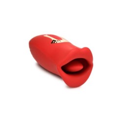 Lickgasm Kiss + Wibracyjny Stymulator Pocałunków - Czerwony