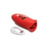 Lickgasm Kiss + Stimulateur de Baisers Vibratoire - Rouge
