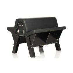 Bareback Equestrian Submission Bench - Zwart