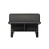 Bareback Equestrian Submission Bench - Zwart