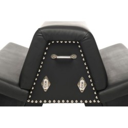 Banc de Supunere Ecvestră Bareback - Negru