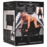 Bareback Equestrian Submission Bench - Zwart