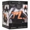 Bareback Equestrian Submission Bench - Zwart