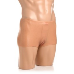 Chiloți din silicon cu vagin + posterior - Mare L