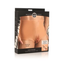 Szilikon bugyi vaginával + hátsóval - Nagy L