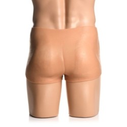 Silikoninės kelnaitės su vagina + sėdmėnys - Vidutinio dydžio M