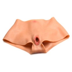 Bragas con Vagina + Trasero de Silicona - Pequeñas S