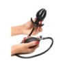 Plug Anal Inflable de Silicona - Negro