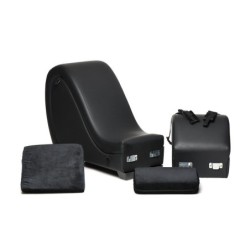 Salon Sexuel Coquin avec Coussins - Noir