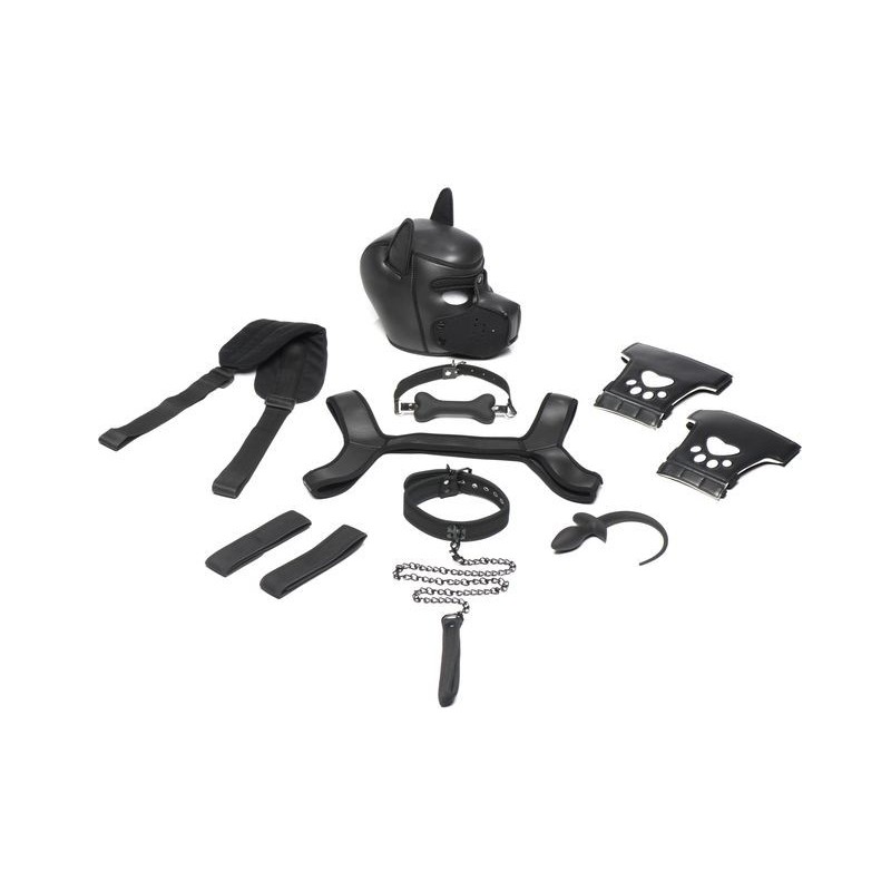 Set Arsenal Cachorro de Luxo - Preto